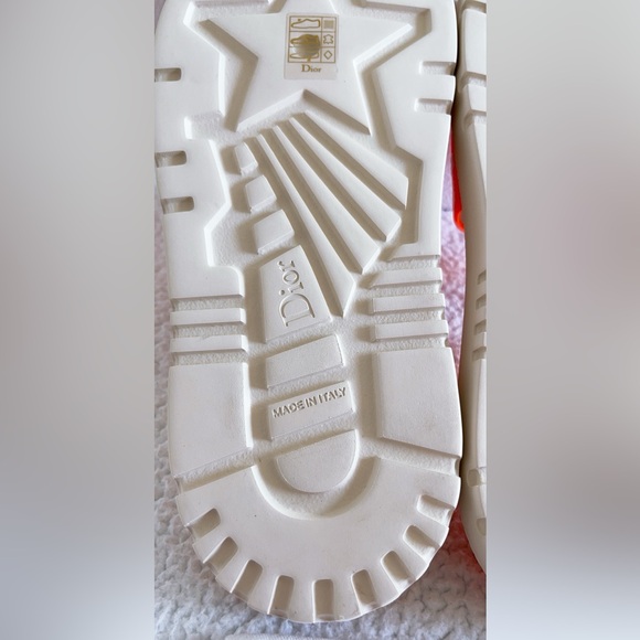 Authentic Christian Dior Dway Slides Sandals Fluo Toile de Jouy Embroidered - Picture 10 of 16